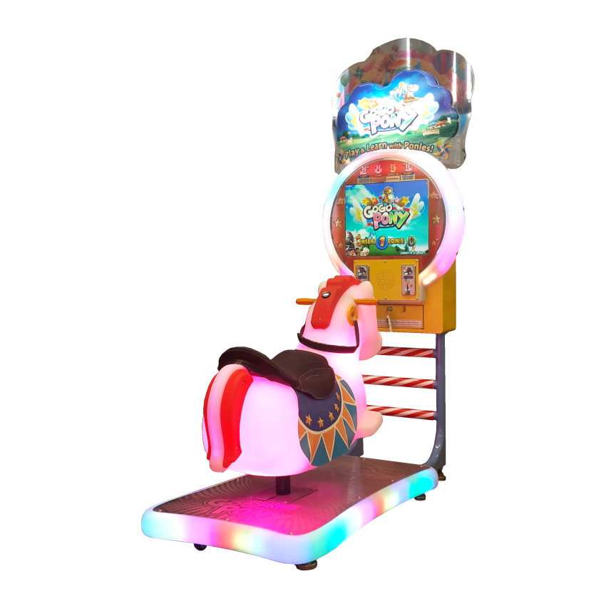 Go-Go-Pony Kiddie Rides Interattivi