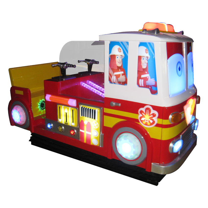 KIDDIE-FIREMAN Kiddie Rides Interattivi