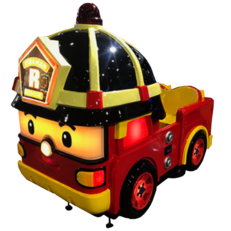 Roy-Fireman-Mini Kiddie Rides Interattivi